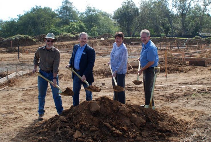 Ground Breaking with Humboldt Area Foundation 